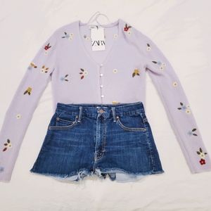 Mother high waisted shorts